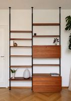 Midcentury Teleskopregal (danish)