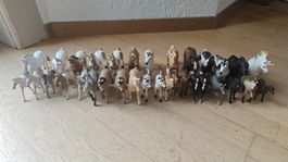Schleich Pferde Set grosse Sammlung bespielter Zustand