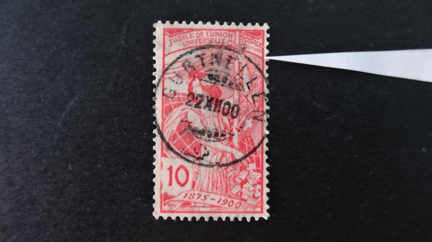 Alle Briefmarken: Putzer unterhalb POSTALE  SBK 78B   11 – Gebraucht aus Anwil von larks