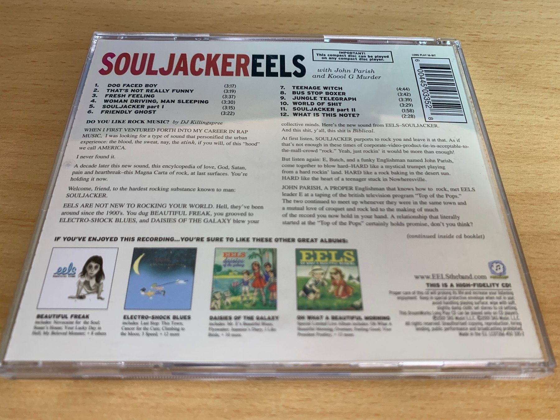 CD: Eels – Souljacker – Usato da Rikon im Tösstal venduto da Alpenmutz 1