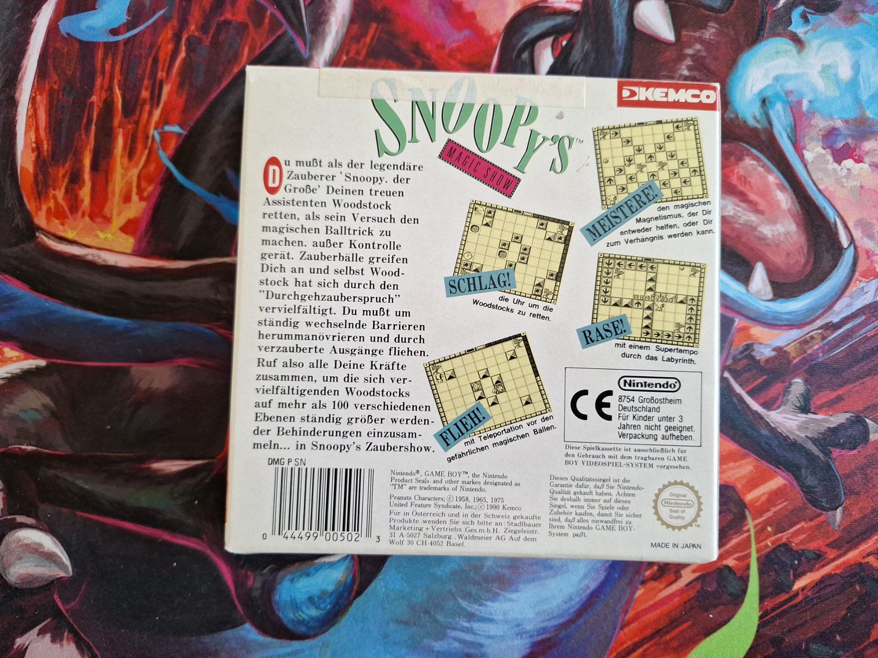 Nintendo Giochi: Snoopy's Magic Show + OVP - Nintendo Gameboy – Usato da Altstätten SG venduto da GGsGameshop 1