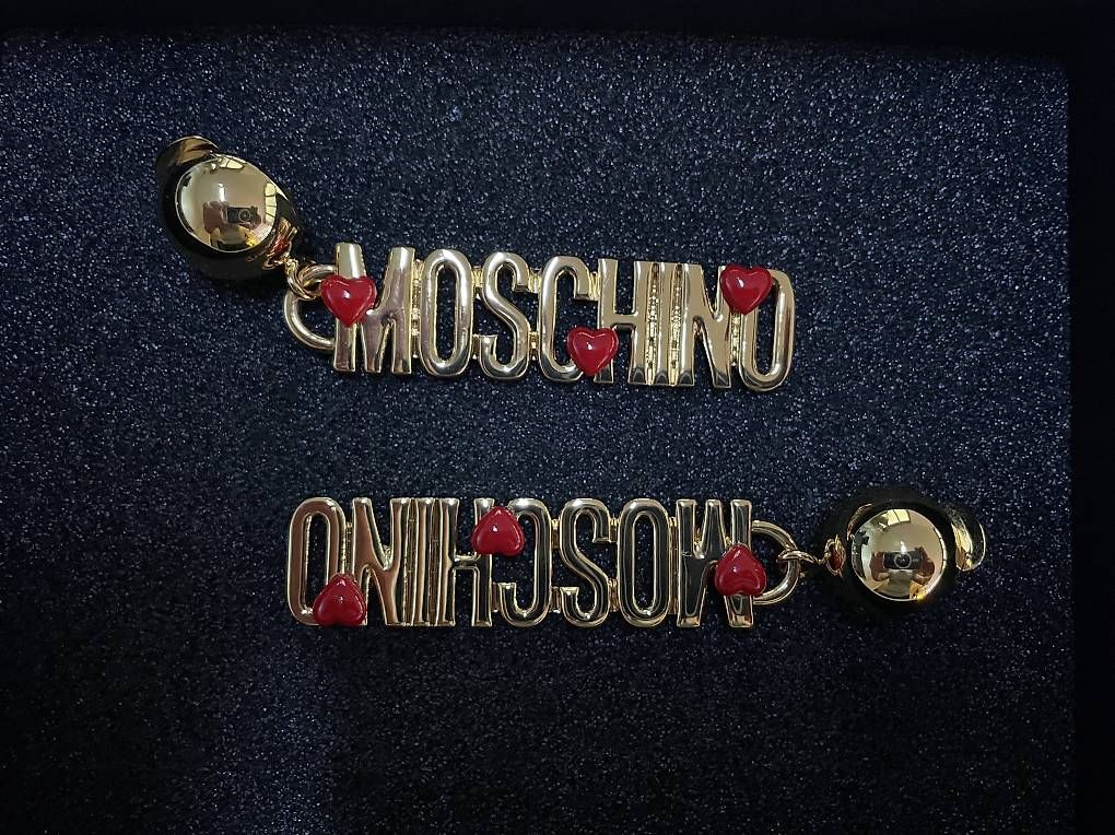 Orecchini pendenti & Orecchini a lobo: Boucles d'oreilles MOSCHINO – Usato da Monthey venduto da jbb68