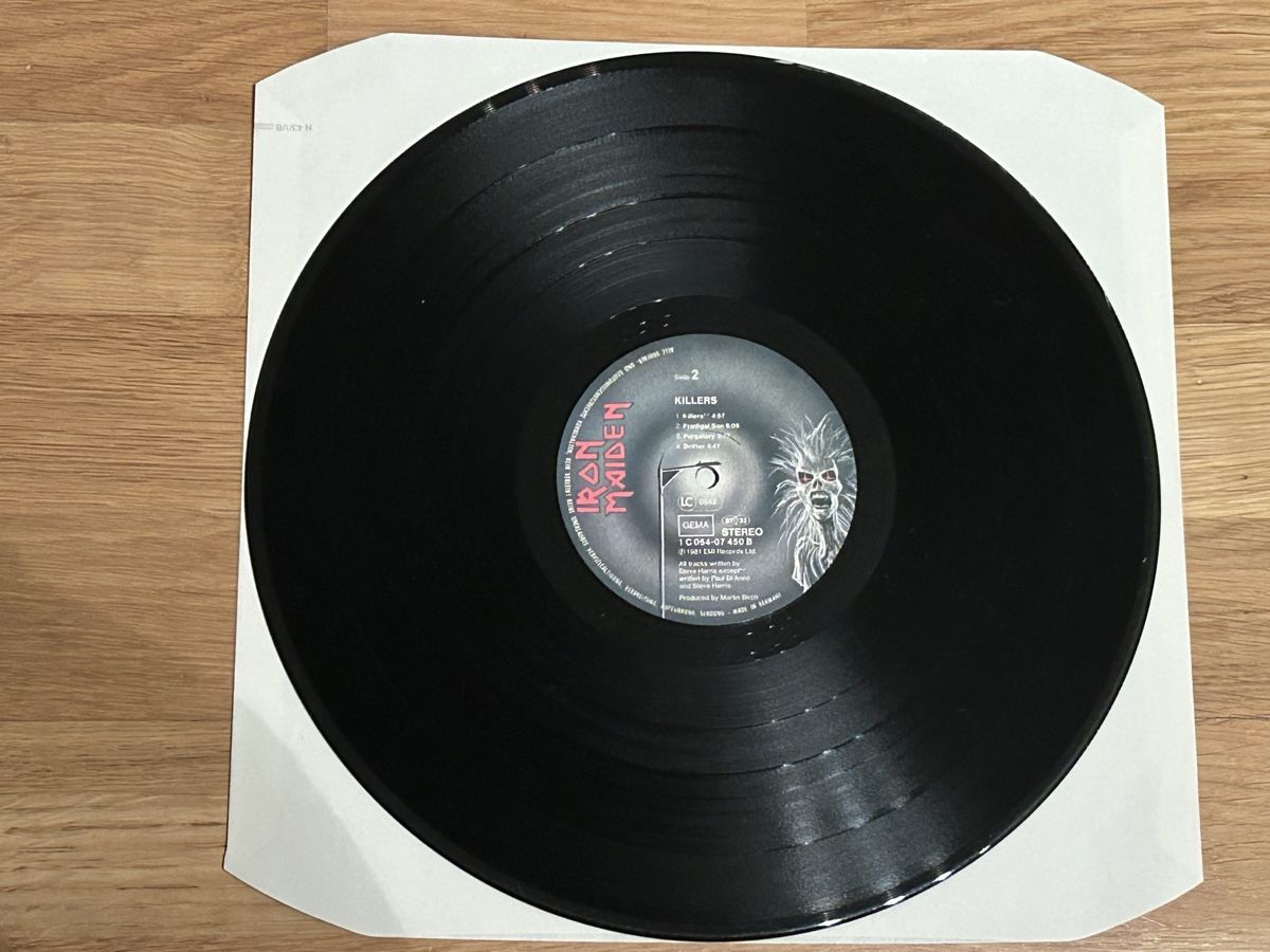Dischi in vinile: Iron Maiden. 1982. 2.Album. Killers – Usato da Faulensee venduto da Mizuno06 3