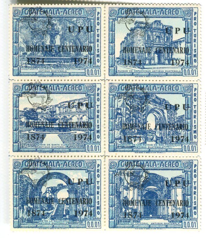 Tous les timbres: Briefmarken "Weltpostverein". Guatemala. – Neuf avec emballage d'origine à Basel par Butsch5
