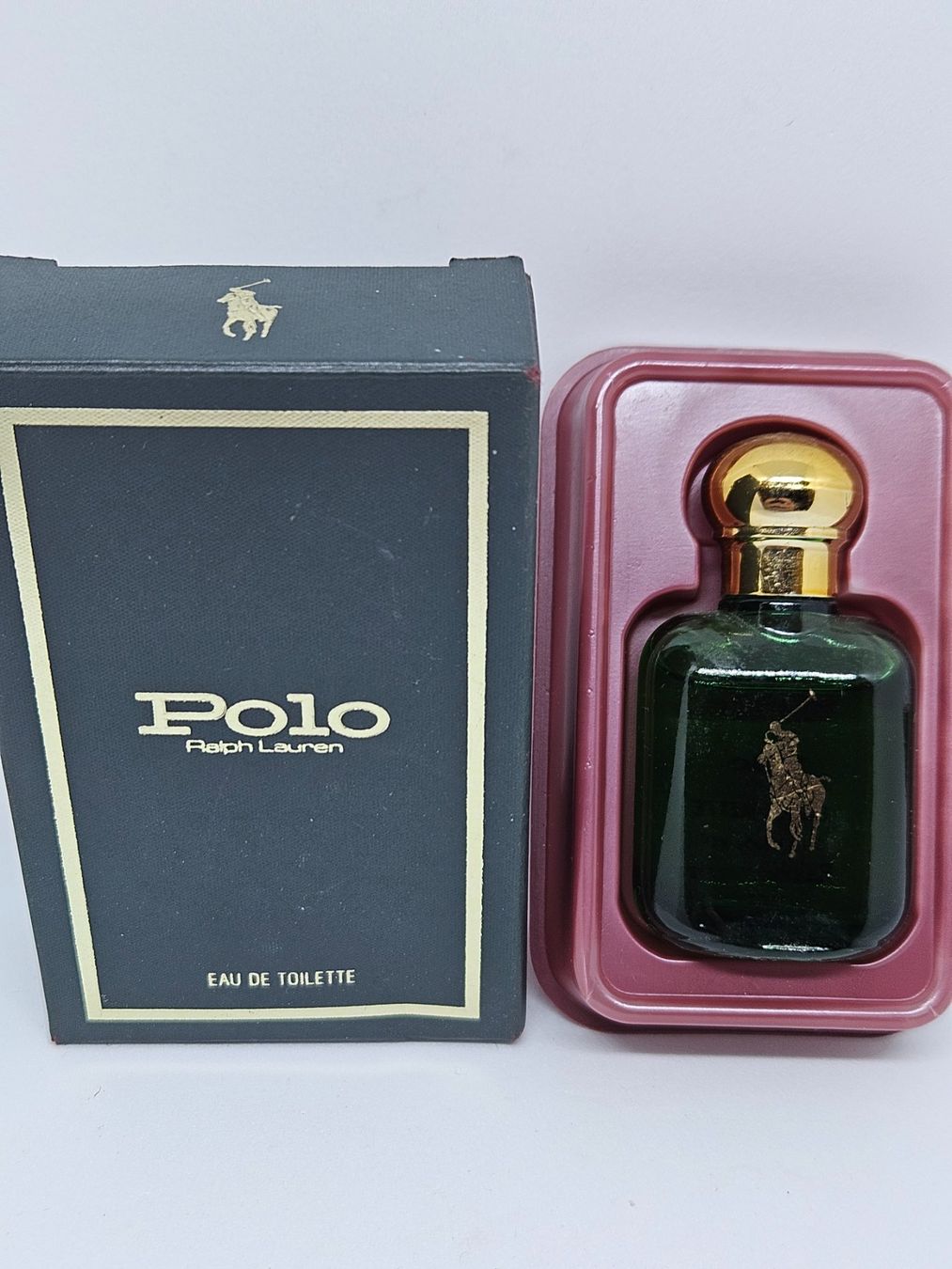 Ralph Lauren Profumi & Eau de Toilette: Ralph Lauren Polo miniature collector première version 7ml – Nuovo e nell'imballaggio originale da Romanel-sur-Lausanne venduto da delaforet 1