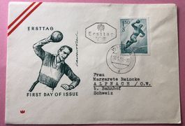 Ersttagbrief  aus  Österreich gestempelt Siehe Original Foto