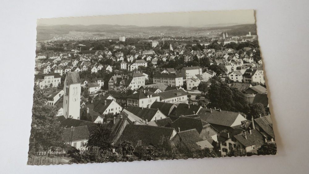 Cartoline postali: Veltheim / AG - um ca.1960 – Usato da Jona venduto da centumprata