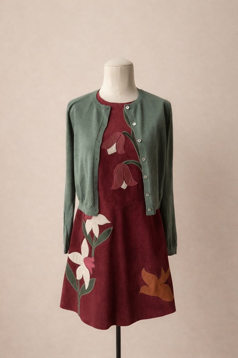 Valentino Vestiti: Red Valentino Wildleder Kleid – Usato da Derendingen venduto da More_19 4