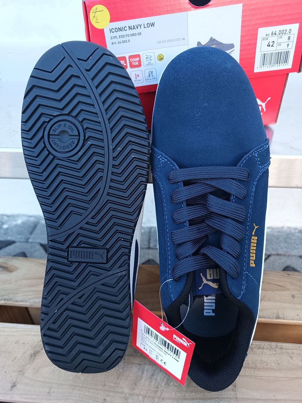 Puma Herrenschuhe: Puma Sicherheitsschuhe S1 PL 42 – Neu und originalverpackt aus Oberegg von 19franzi94 5