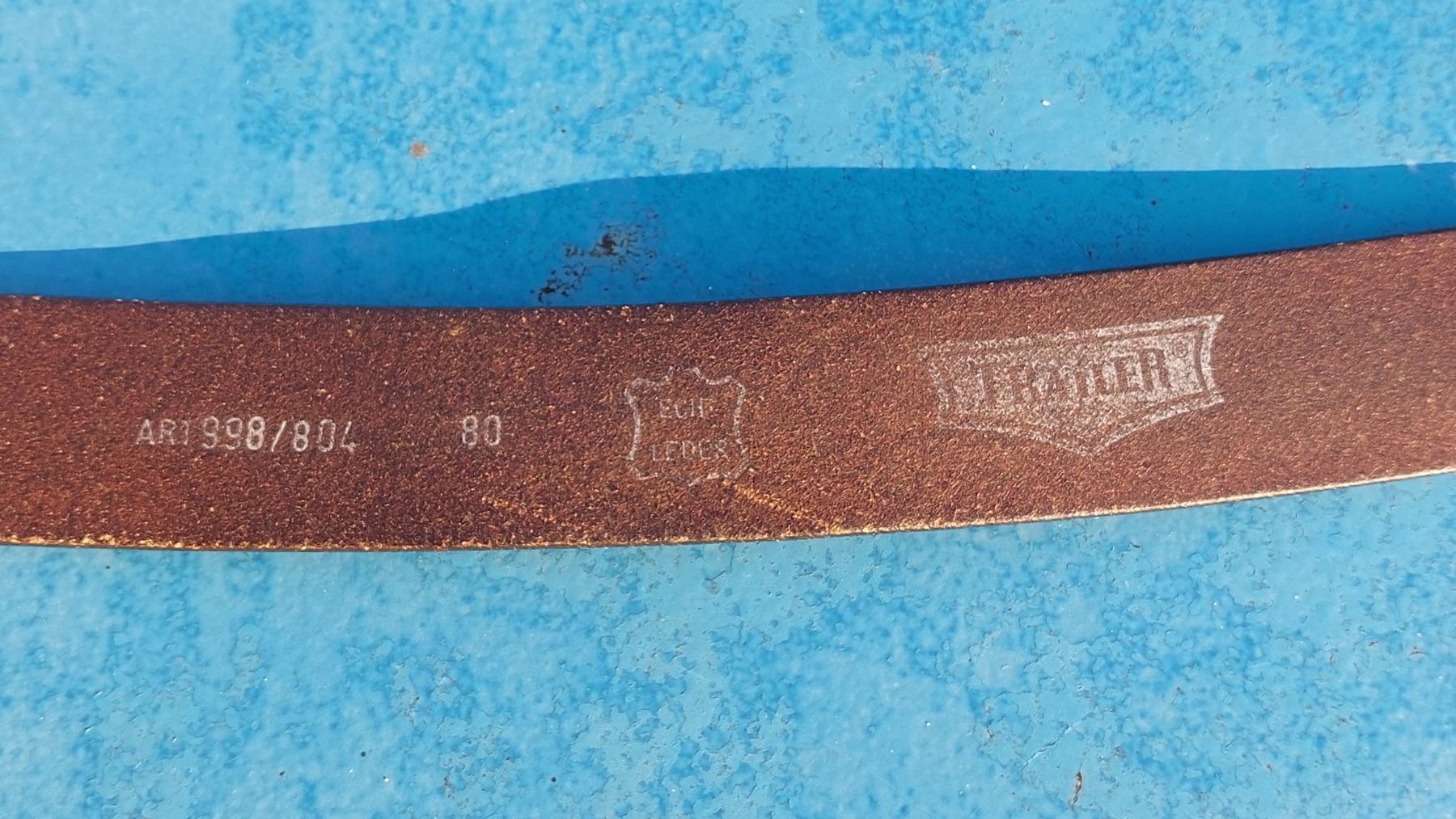 Cinture: Gürtel Leder – Usato da Oberdiessbach venduto da wasserfreak 4