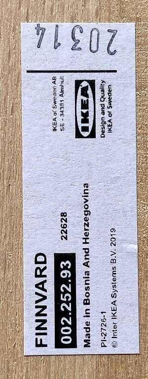 Ikea Altri mobili per ufficio: IKEA FINNVARD-Holzböcke – Usato da Burgdorf venduto da sop_wgm6 2