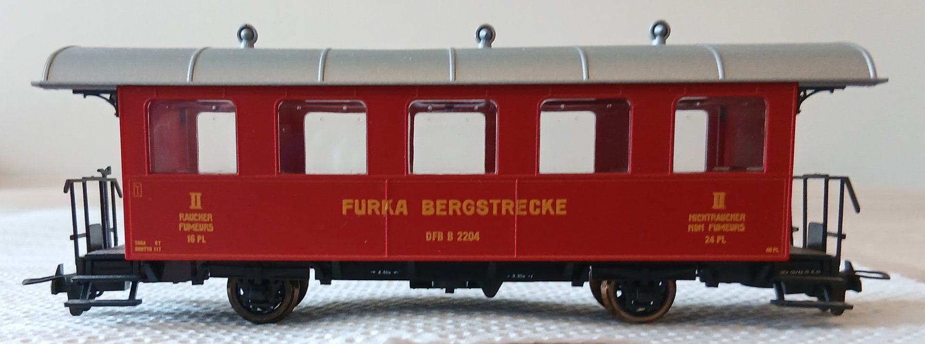 Bemo Modelleisenbahnen: Bemo DFB 2-achser Personenwagen – Neu und originalverpackt aus Münchenstein von Cellomar 1