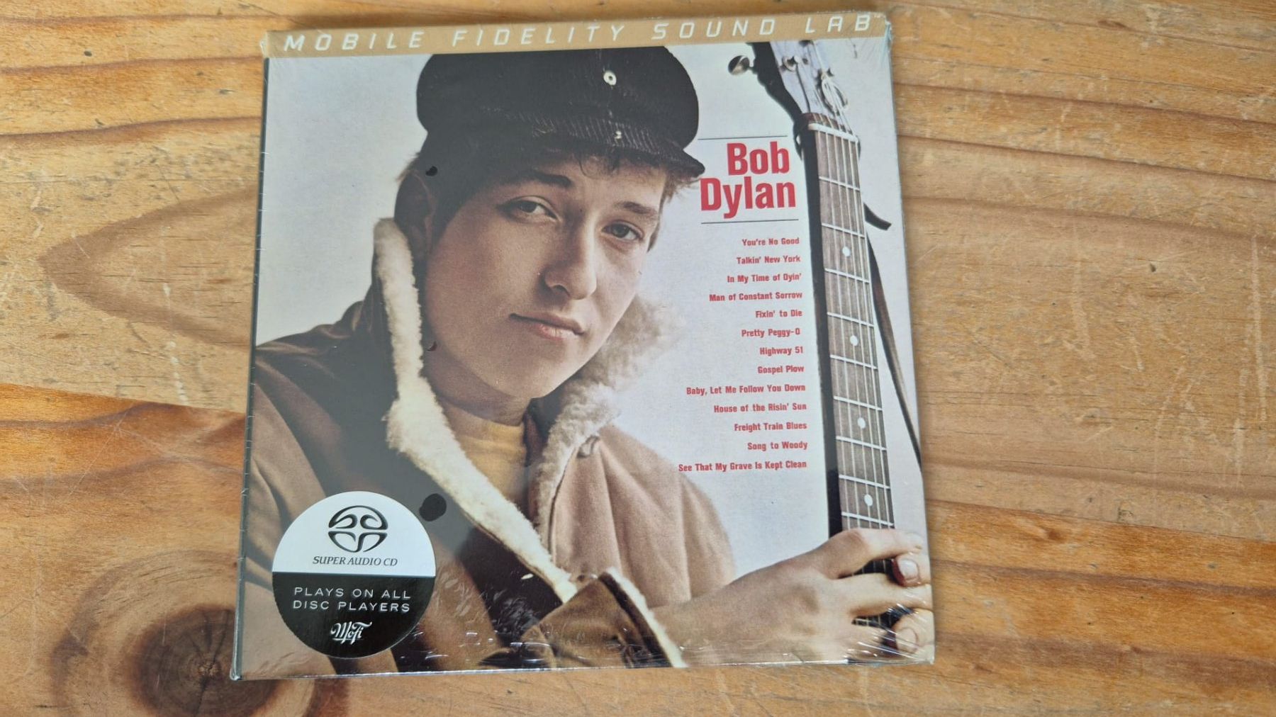 CD: BOB DYLAN - ST - DEBUT - NEUE SACD – Nuovo e nell'imballaggio originale da Basel venduto da Patiscat