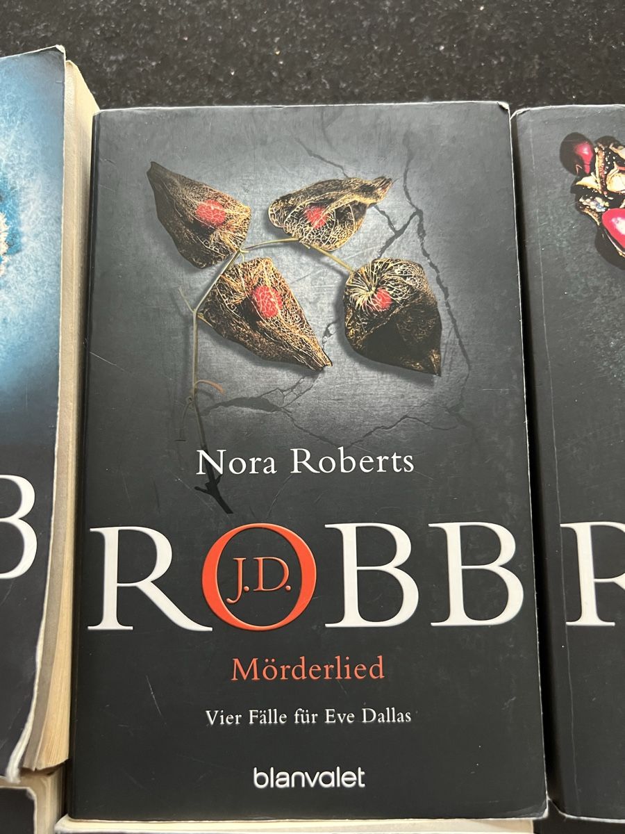 Libri: 6 Bücher J.D. Robb / JD Robb / J D Robb / Nora Roberts – Usato da Kriegstetten venduto da saendy84 2