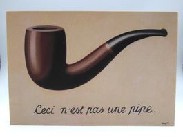Notizblock René Magritte "Ceci n'est pas une pipe" LACMA