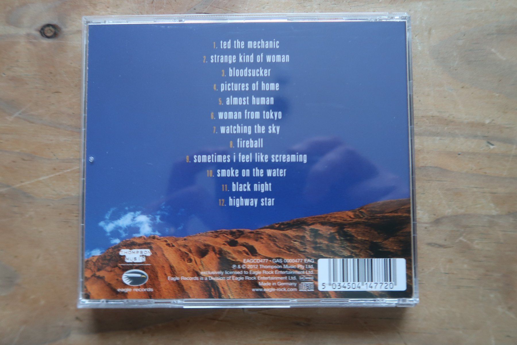 CD: DEEP PURPLE - TOTAL ABANDON AUSTRALIA '99 - LIVE - CD – Usato da Basel venduto da Patiscat 1