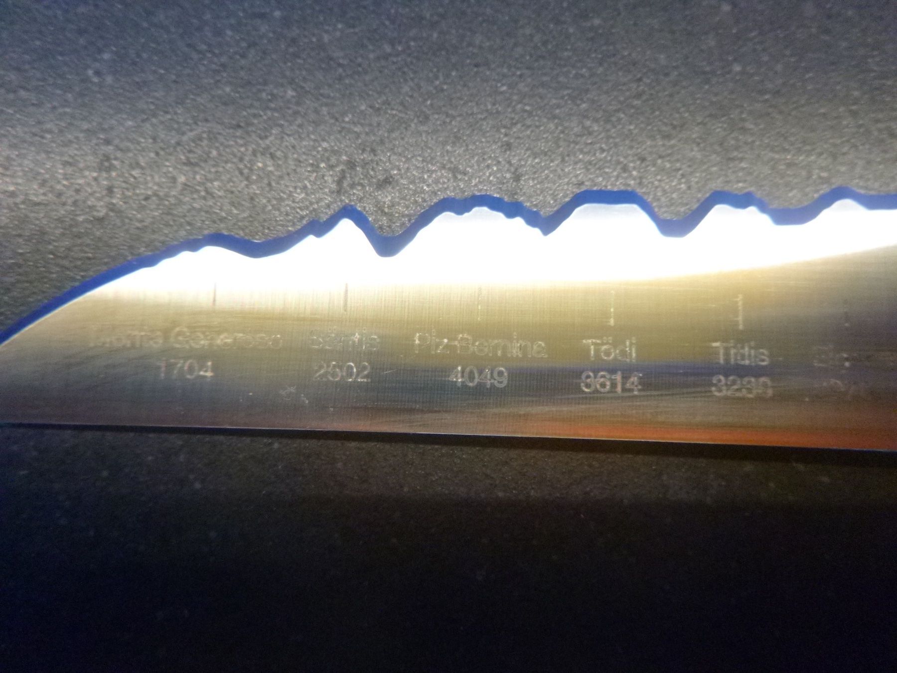 Panorama Knife Küchenmesser: "Panorama Knife" Käsemesser – Gebraucht aus Freudwil von Traktor57 1