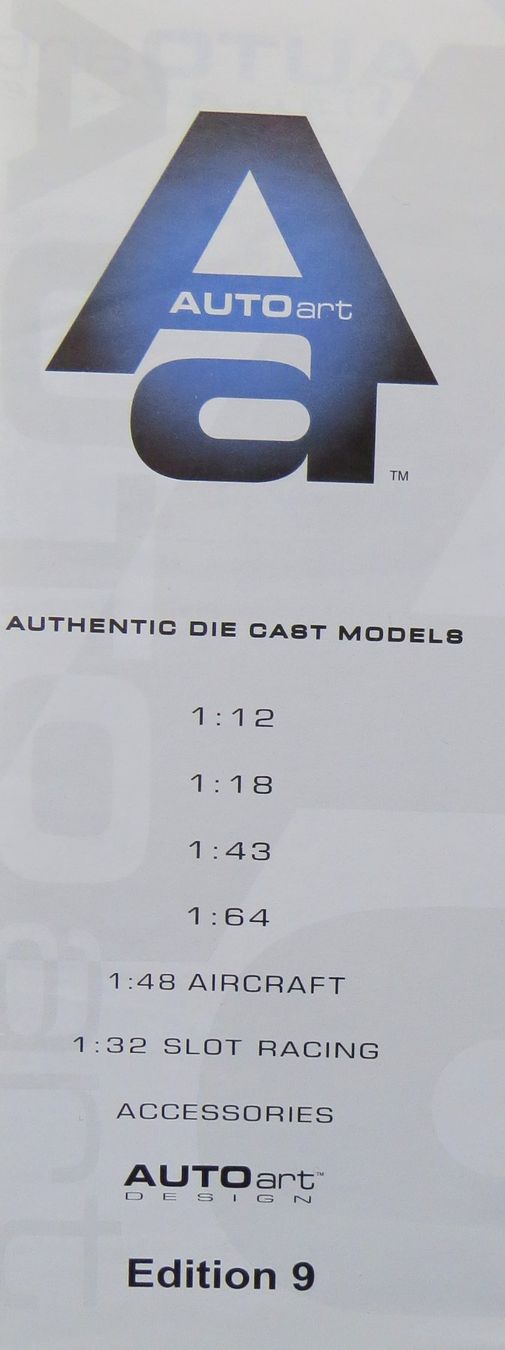 Autoart Modellini d'auto: Kleiner auto art Modellautokatalog Nr.9 – Nuovo (secondo la descrizione) da Ettingen venduto da campione_1 1