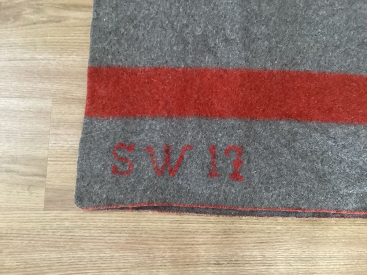 Schweizer Armee Coperte: Original Schweizer Armee Wolldecke – Usato da Wassen UR venduto da SABDOM 1