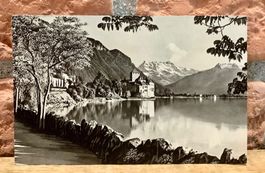 1957 - CHÂTEAU DE CHILLON Lac Leman - Dents du Midi