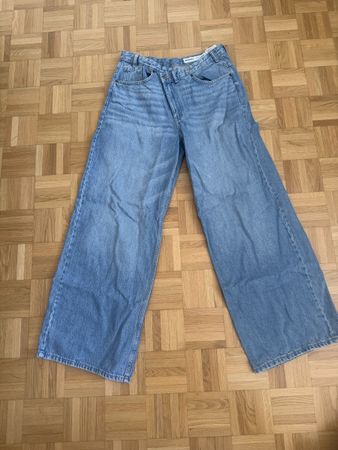 Bershka Jeans, Grösse 40, Wide Leg, wie neu