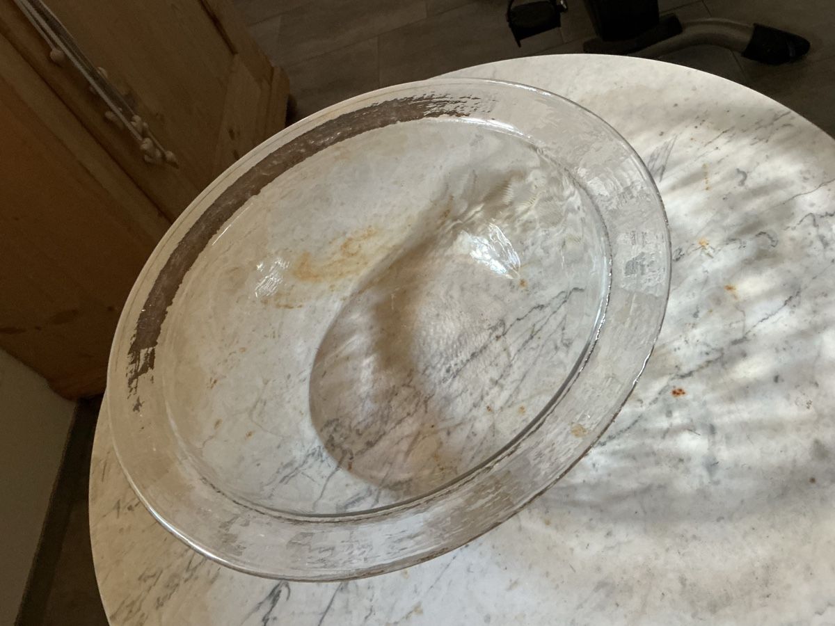 Glasi Hergiswil Ciotole: Glas Schale 33cm, Hergiswiler Glas – Usato da Tamins venduto da juliahauserbalog 1