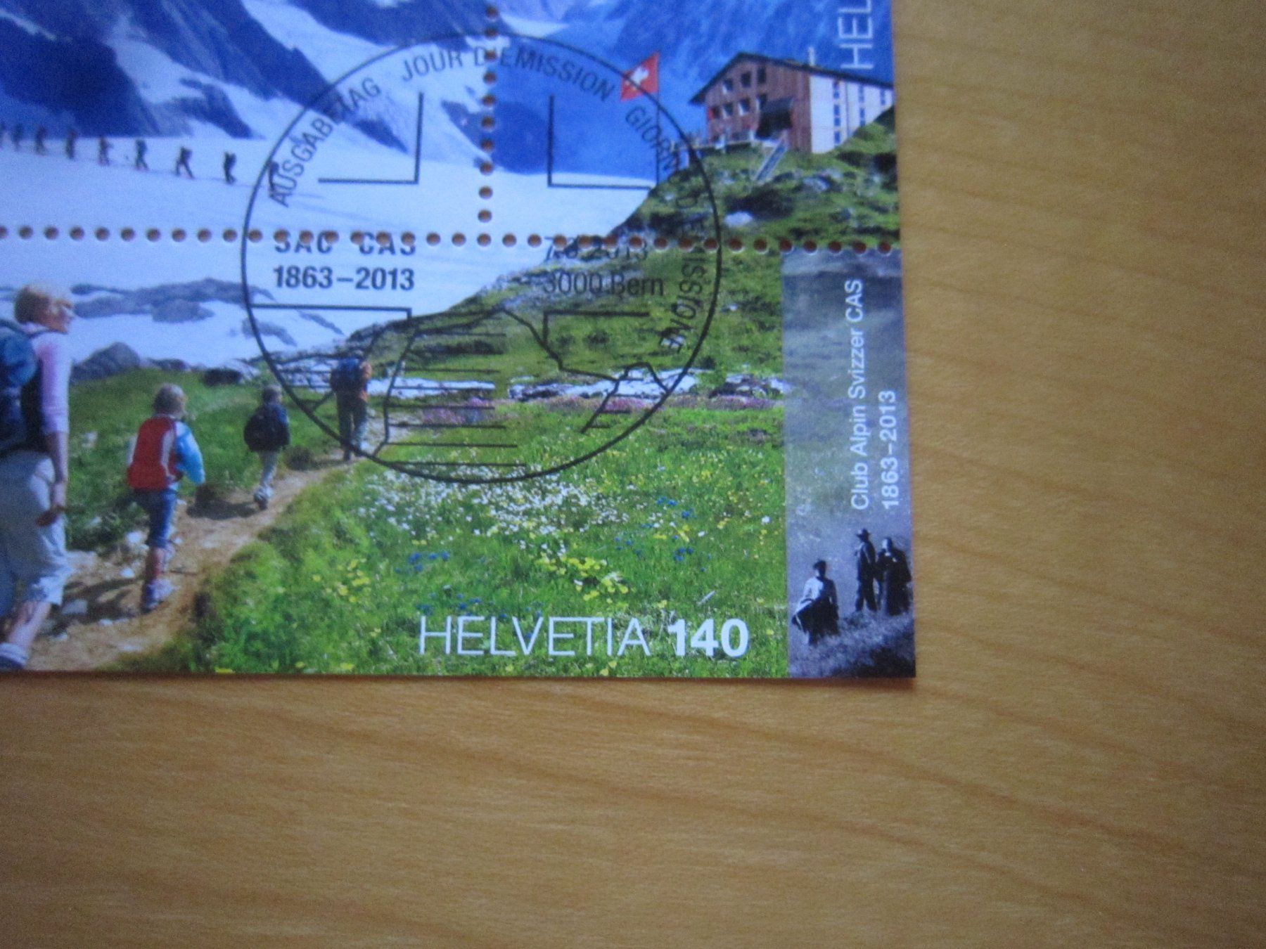 Tous les timbres: 2013 Block CAS ET Stempel – D'occasion à Giubiasco par sal_9j6w 2