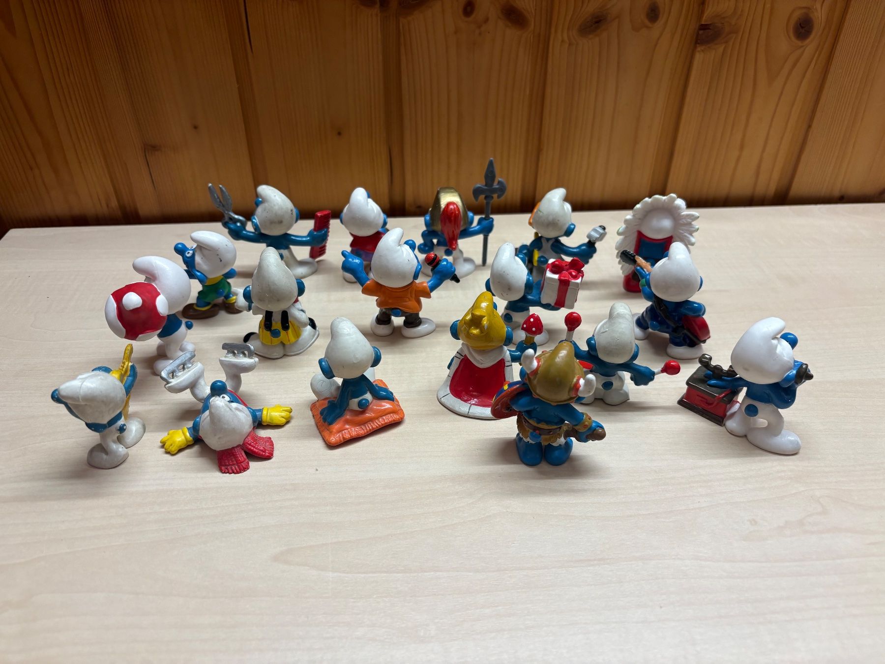 Schleich Figuren: Schlümpfe 18 Stk. – Gebraucht aus Rümligen von Sibill 1
