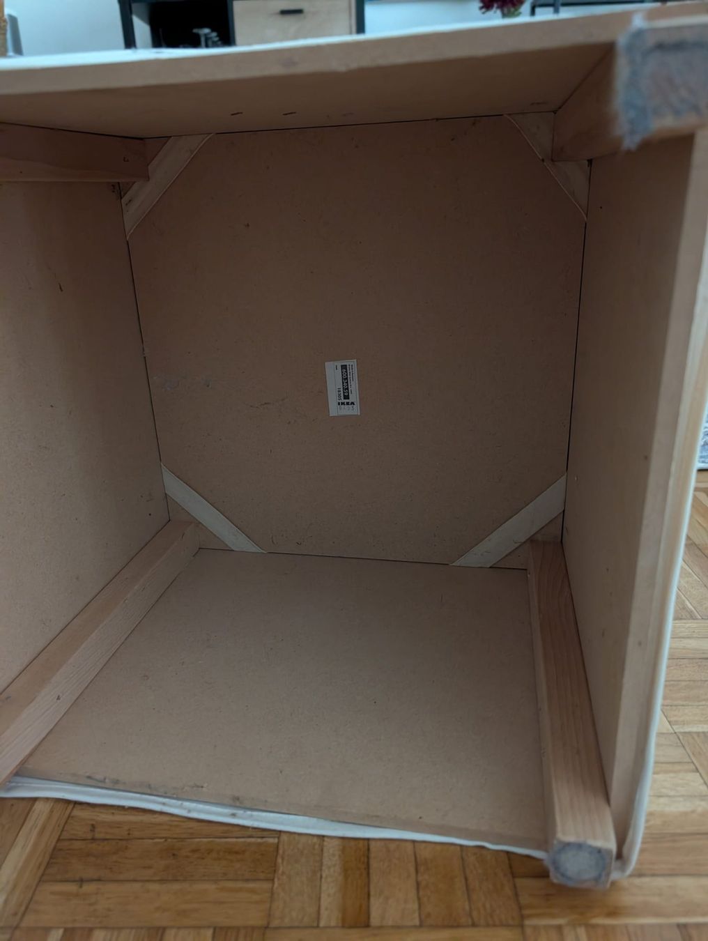 Ikea Sgabelli: IKEA Hocker mit abnehmbarem Bezug – Usato da Berlingen venduto da Zwiebelperle 2