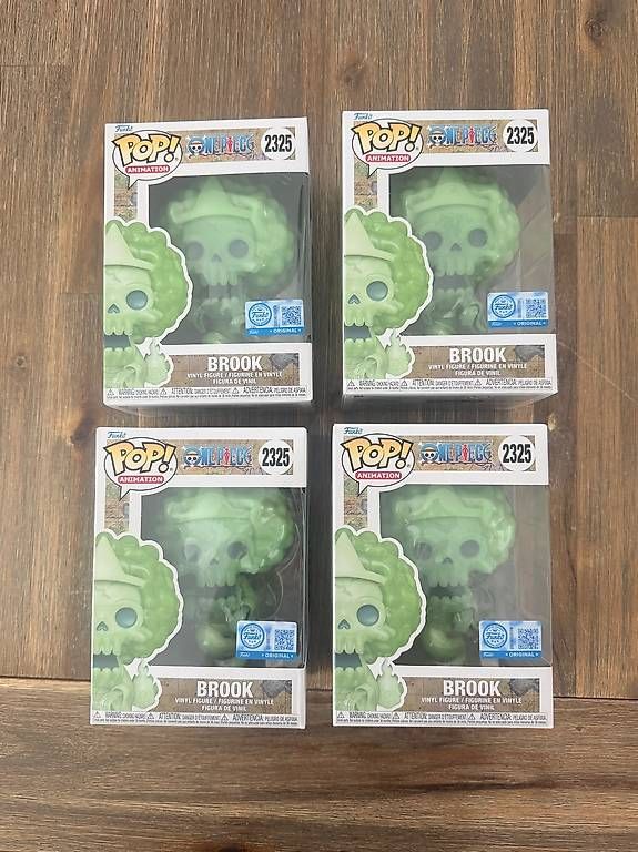 Figuren: Funko Pop OP Brook 4x =120.- – Neu und originalverpackt aus Buchs AG von gia_8nqp