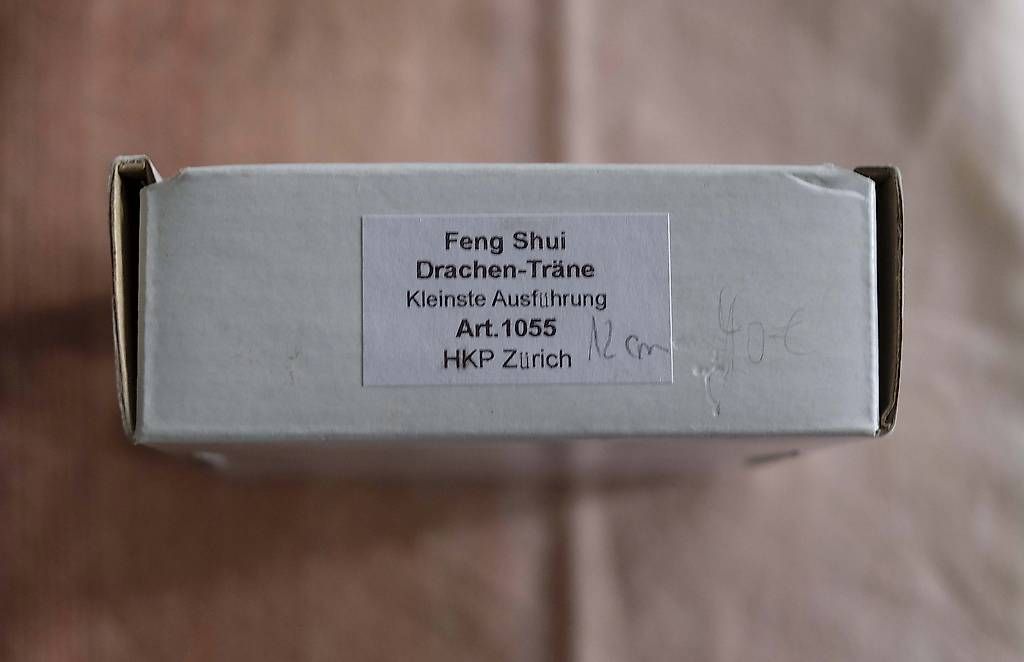 Tutte le decorazioni: Feng Shui Drachenträne klein – Nuovo e nell'imballaggio originale da Cham venduto da paradora