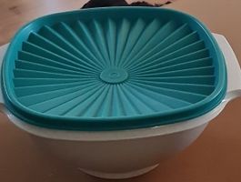 Tupperware Schüssel Deckel türkis Grösse L