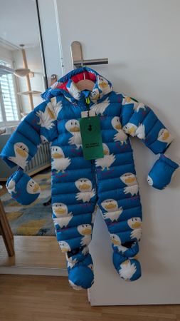 NEW Save The Duck baby snow suit - 9 months