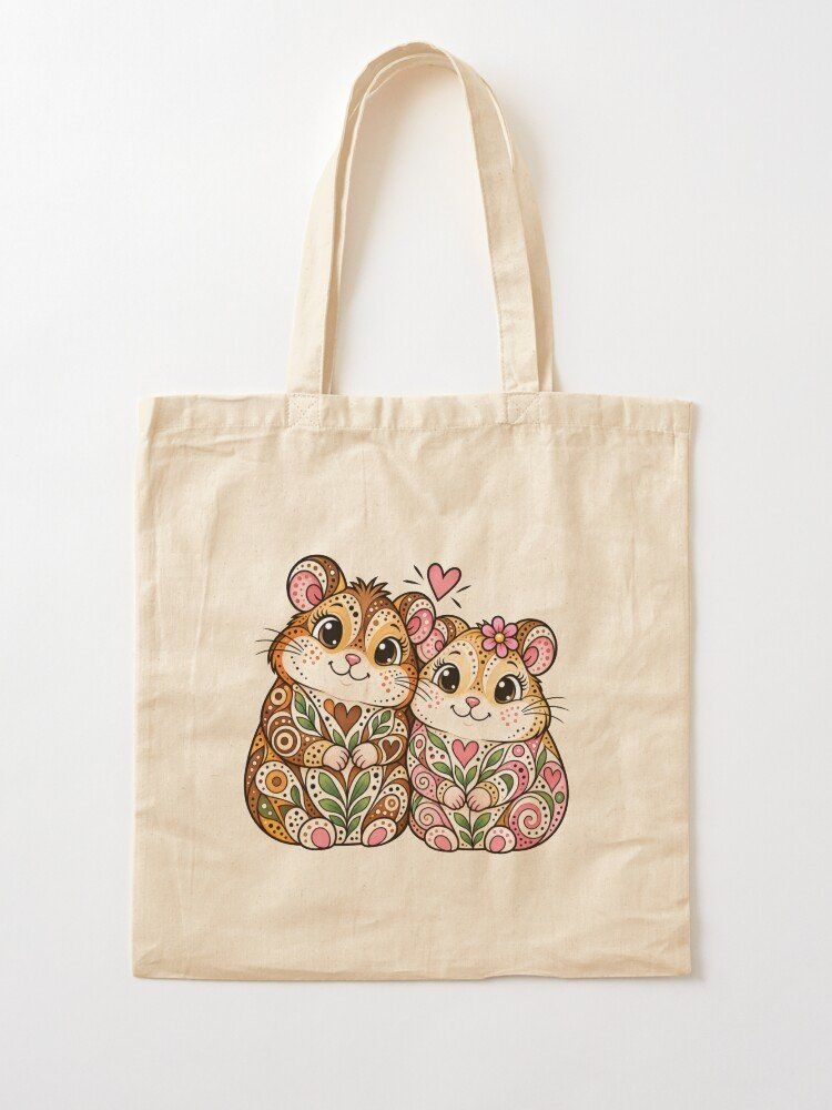 Borse: Stofftasche - Hamster - inkl. Versand – Nuovo e nell'imballaggio originale da Basel venduto da Kunterbunt12 2