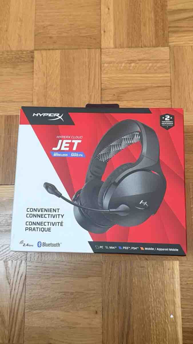 Hyperx Kopfhörer: HyperX Cloud Jet Wireless Headphones new – Neu und originalverpackt aus Glattbrugg von DvVaKaRa