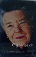Rosamunde Pilcher (1924-2019) Schriftstellerin - Autogramm