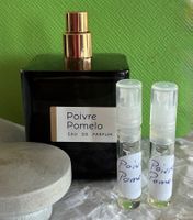 Poivre Pomelo frisch, würzig, lang anhaltend Abfüll.