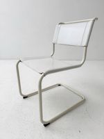 Thonet S33 All White Freischwinger, Mart Stam 1926er Jahre