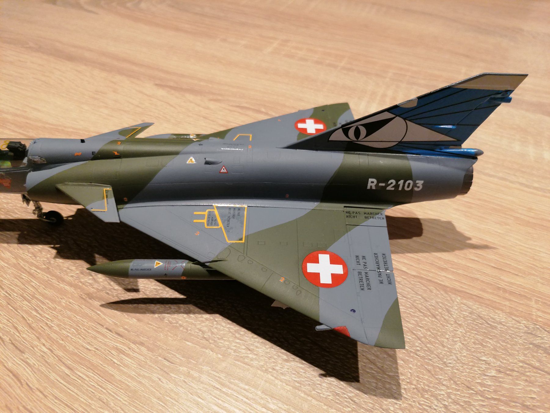 Schweizer Armee Kit di modellismo & Modellini statici: Mirage lllRS  R-2103 – Nuovo (secondo la descrizione) da Brunnen venduto da pepone08 7