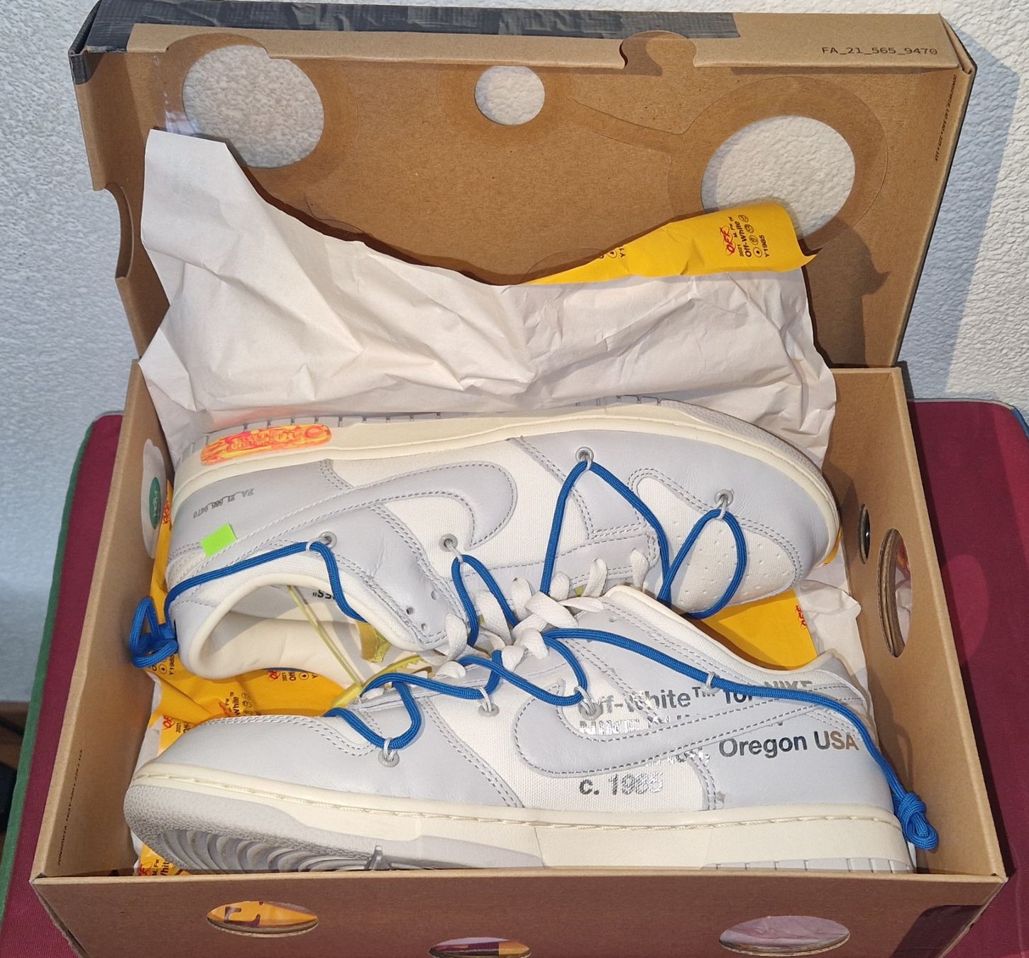 Nike Scarpe da uomo: Nike Dunk Low Off White Lot 10 – Nuovo (secondo la descrizione) da Zürich venduto da iAmmann