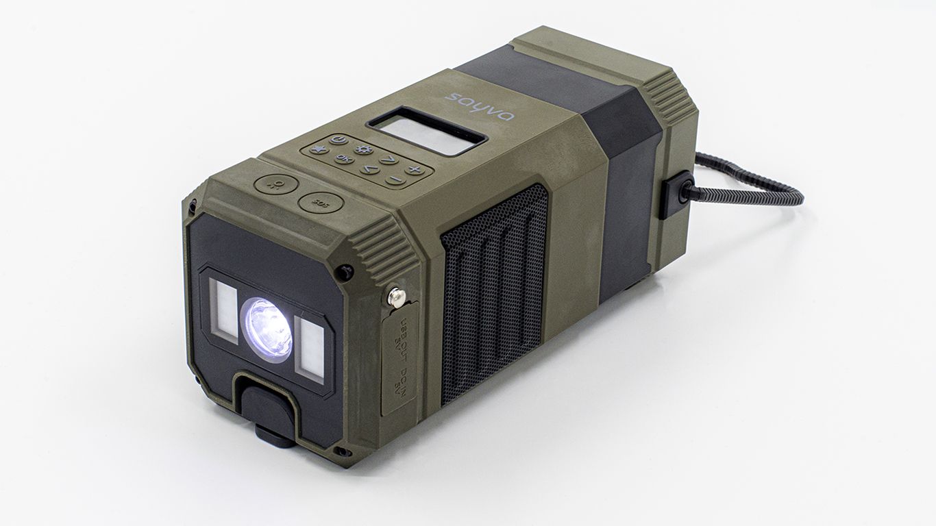 Radio: Tower Power Dynamo Solar Green DAB+, Bluetooth – Nuovo e nell'imballaggio originale da Dietlikon venduto da Salesmax 3