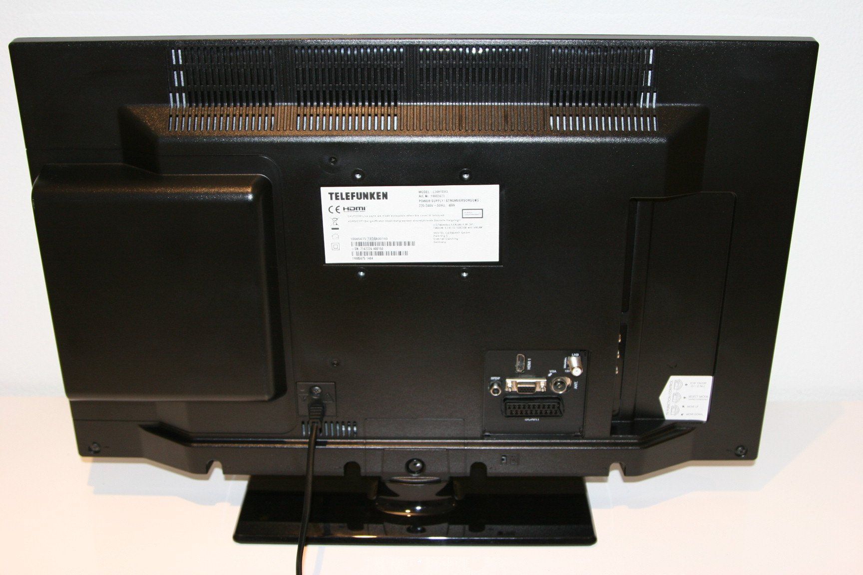 Telefunken Televisori: Telefunken LCD Fernseher 24" mit eingebautem DVD-Player – Usato da Büren an der Aare venduto da Sabinem71 4