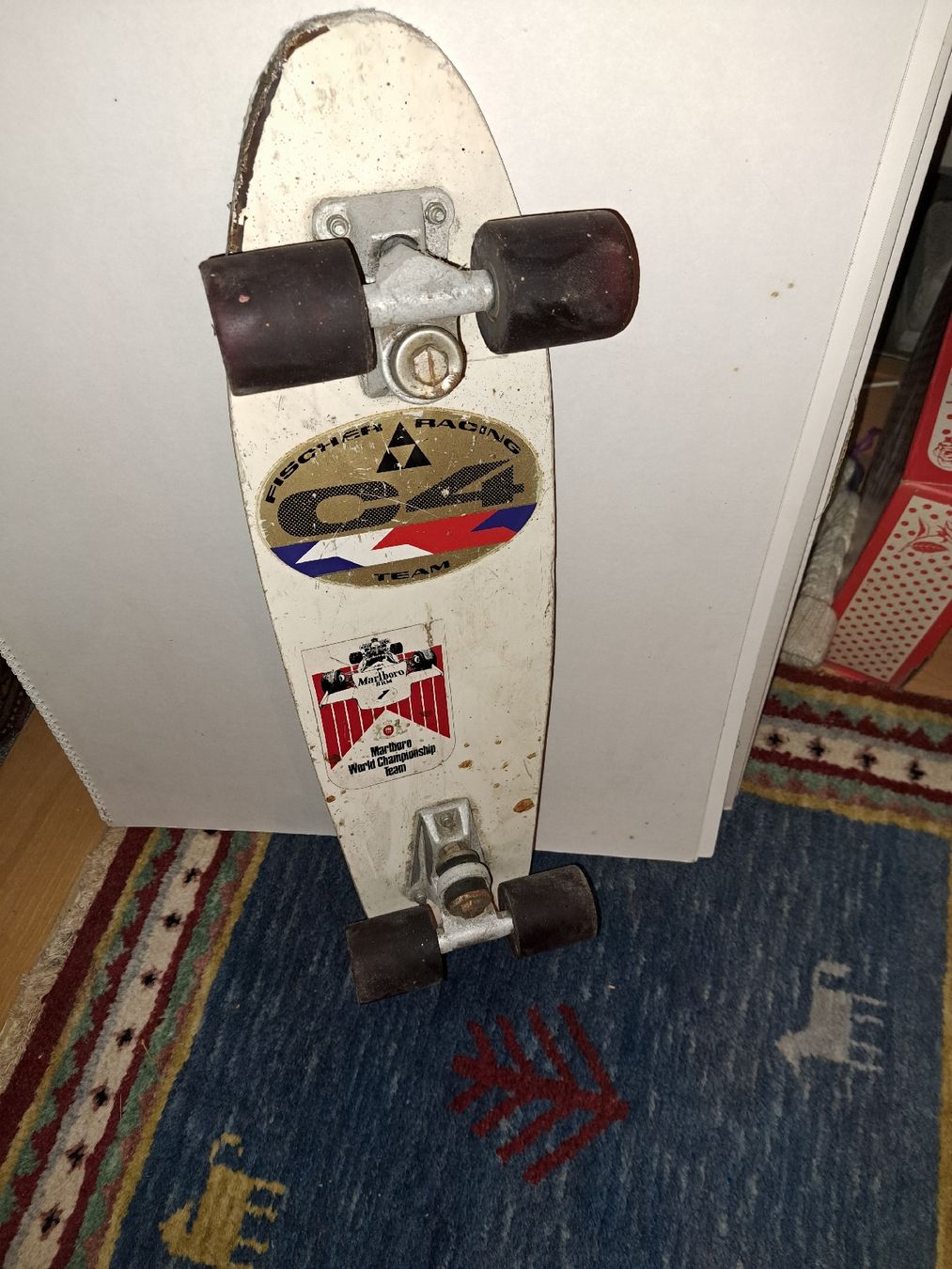 Skateboards: Original  USA Racing Skateboard - 70er – Usato da Kölliken venduto da Upcycling-by-Mc-TAM 1