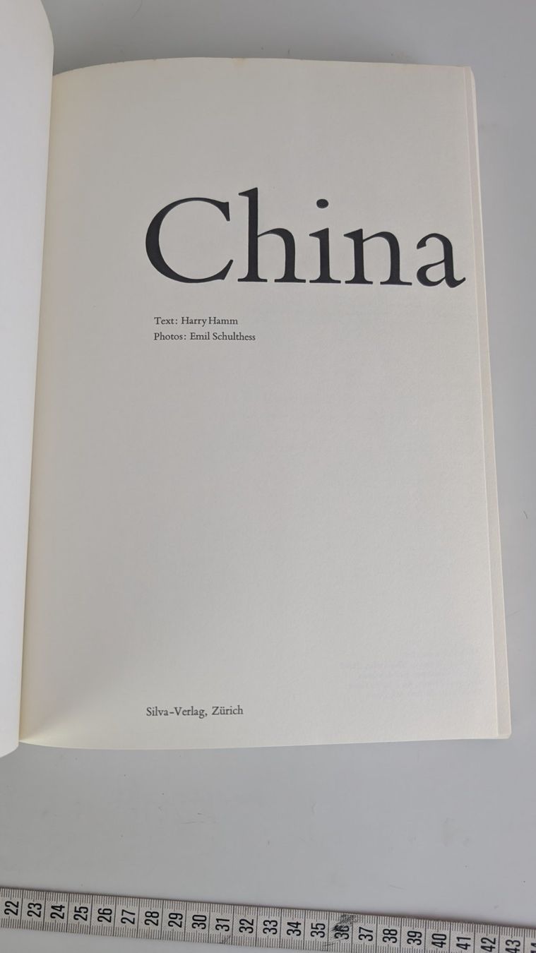 Bücher: China Bildband – Silva 1969 – Gebraucht aus Zürich von axolottchen 3