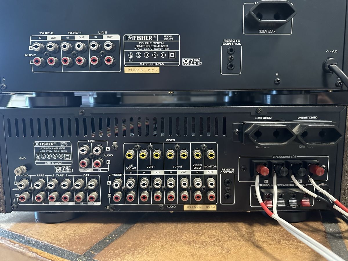 Amplificatori: Fisher CA-P7 + EQ-P7 – Usato da Kägiswil venduto da mar_2ty5 3