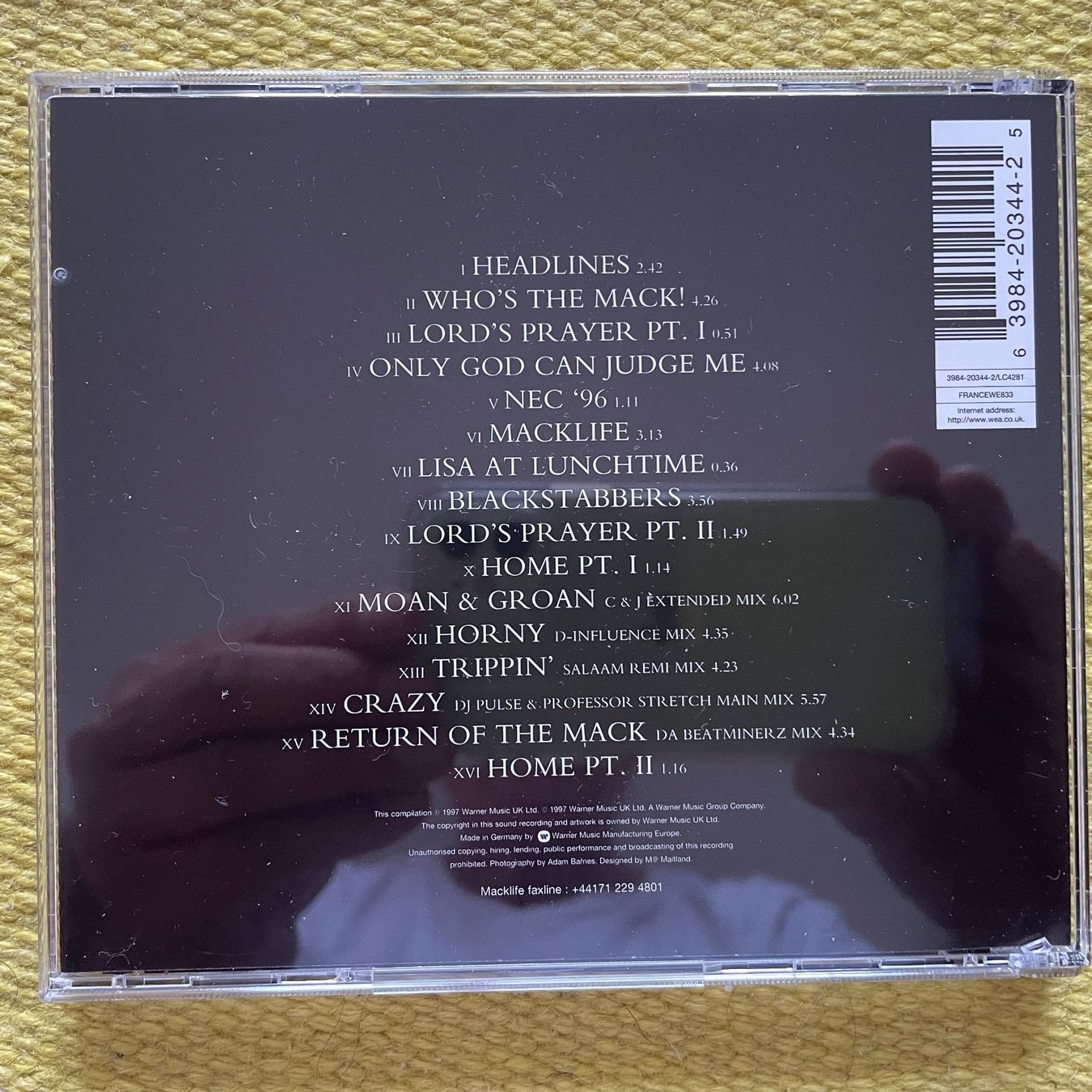 CD: MARK MORRISON-THE JUDGEMENT VERS.I CHAPTER III – Usato da Rorschacherberg venduto da CD-Roli 1