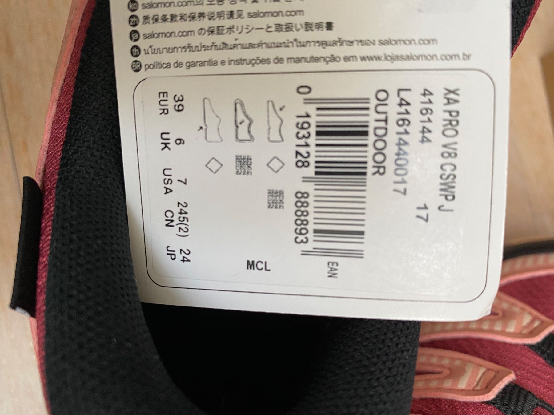 Salomon Scarpe per ragazze: Salomon Outdoor Schuhe Neu 39 – Nuovo (secondo la descrizione) da Muri AG venduto da Mkikus 3