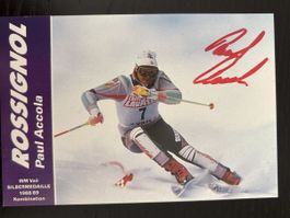 Accola, Paul - Autogrammkarte signiert - Ski Alpin🇨🇭51
