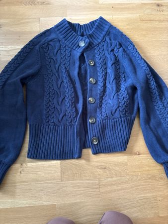 Tranquillo Strickjacke mit schönem Muster & Knöpfen 
