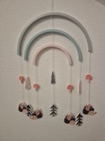 Baby Mobile Holz Waldmotiv